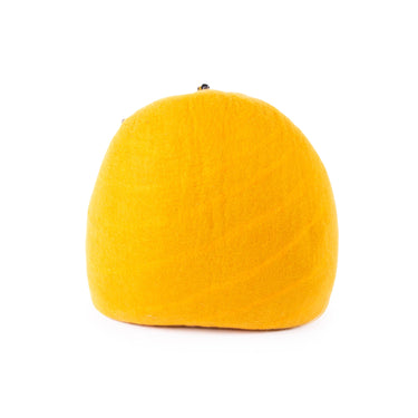 Honey bee felt cat cave bed